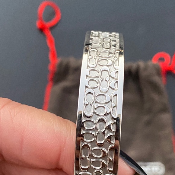Authentic Coach Silver bangle - Picture 3 of 4